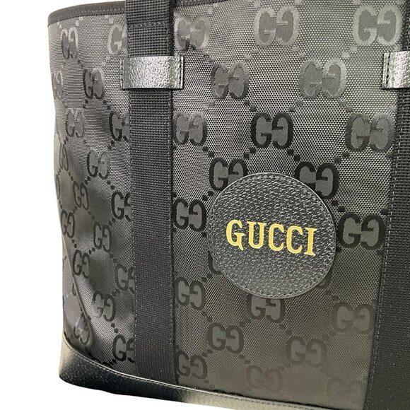 Gucci Women’s Discover the Gucci Off The Grid Medium Tote Bag in Black Nylon - Picture 5 of 8